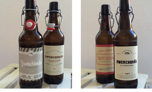 Zwerchbräu beer label
